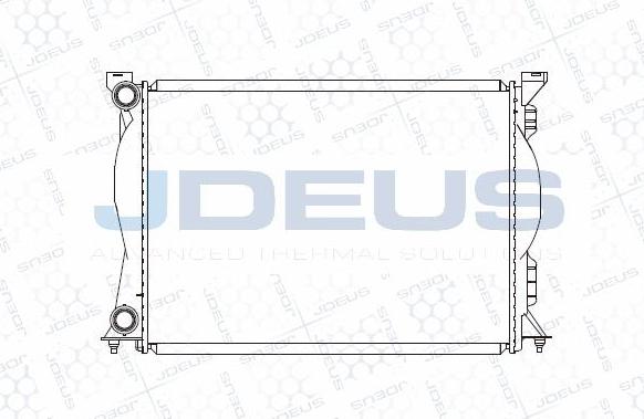 Jdeus M-0010390 - Radiators, Motora dzesēšanas sistēma www.autospares.lv