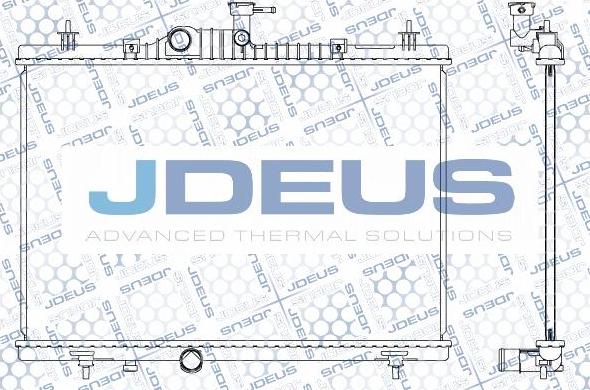 Jdeus M-023119A - Radiators, Motora dzesēšanas sistēma www.autospares.lv