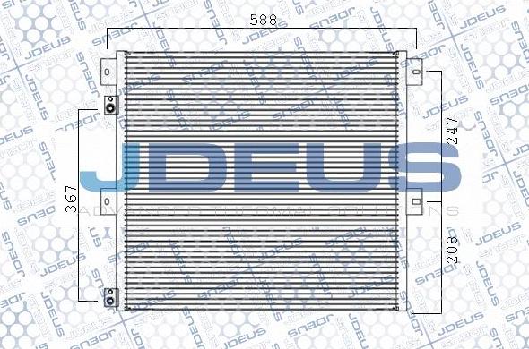 Jdeus M-7230090 - Kondensators, Gaisa kond. sistēma www.autospares.lv