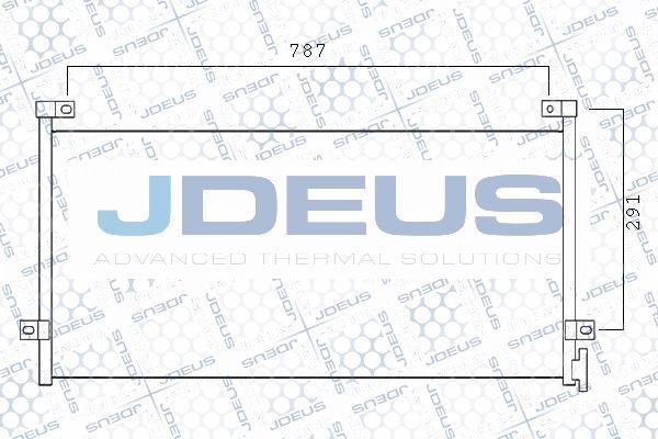 Jdeus M-7231320 - Kondensators, Gaisa kond. sistēma www.autospares.lv