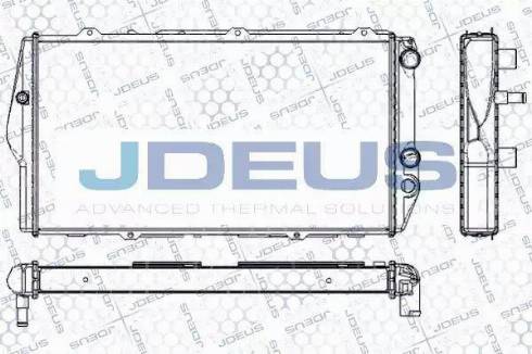 Jdeus RA0010040 - Radiators, Motora dzesēšanas sistēma www.autospares.lv