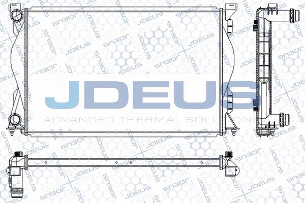 Jdeus RA0010390 - Radiators, Motora dzesēšanas sistēma www.autospares.lv