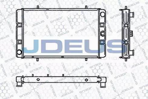 Jdeus RA0020150 - Radiators, Motora dzesēšanas sistēma www.autospares.lv