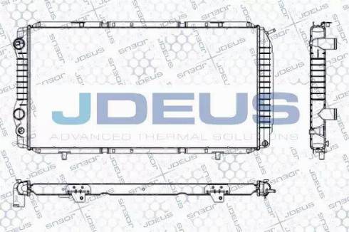 Jdeus RA0070059 - Radiators, Motora dzesēšanas sistēma www.autospares.lv