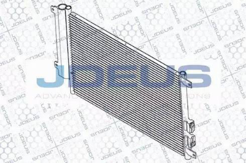 Jdeus RA7000080 - Kondensators, Gaisa kond. sistēma www.autospares.lv