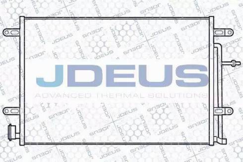 Jdeus RA7010150 - Kondensators, Gaisa kond. sistēma www.autospares.lv