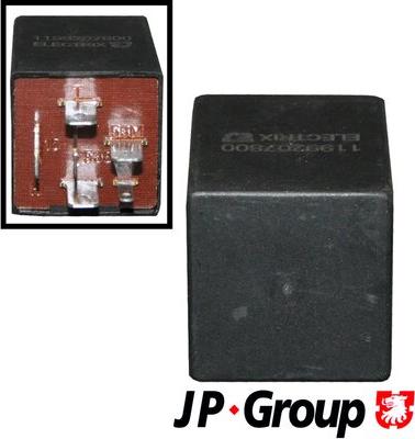 JP Group 1199207800 - Relejs, Stiklu mazgāšanas sistēmas intervāls www.autospares.lv