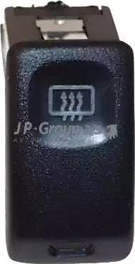 JP Group 1196400200 - Slēdzis, Aizmugurējā stikla apsilde www.autospares.lv