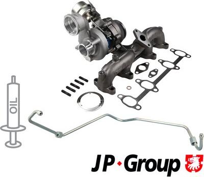 JP Group 1117800510 - Kompresors, Turbopūte www.autospares.lv