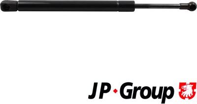 JP Group 1181208800 - Gāzes atspere, Bagāžas / Kravas nodalījuma vāks www.autospares.lv