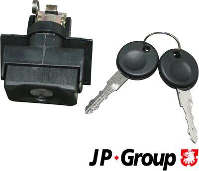 JP Group 1187700600 - Aizmugurējo durvju slēdzene www.autospares.lv