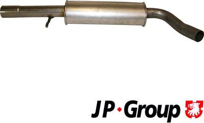 JP Group 1120502700 - Vidējais izpl. gāzu trokšņa slāpētājs www.autospares.lv