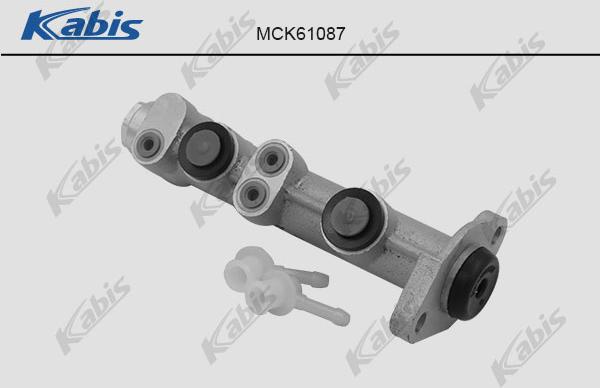 KABIS MCK61087 - Galvenais bremžu cilindrs www.autospares.lv