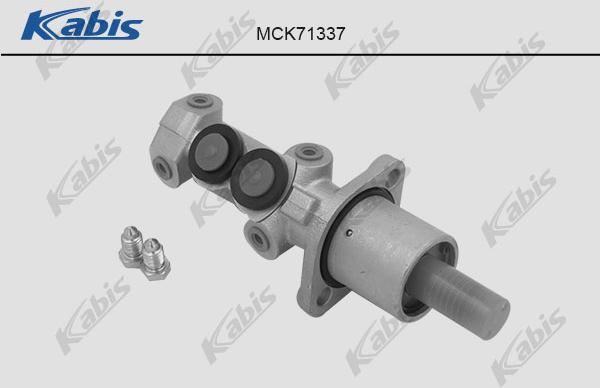 KABIS MCK71337 - Galvenais bremžu cilindrs www.autospares.lv