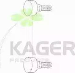 Kager 850546 - Stiepnis / Atsaite, Stabilizators www.autospares.lv