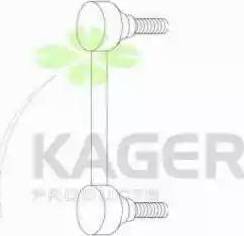 Kager 850280 - Stiepnis / Atsaite, Stabilizators www.autospares.lv
