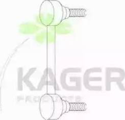 Kager 850270 - Stiepnis / Atsaite, Stabilizators www.autospares.lv