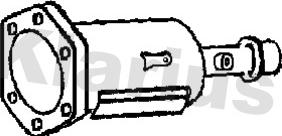 Klarius 390126 - Nosēdumu / Daļiņu filtrs, Izplūdes gāzu sistēma www.autospares.lv
