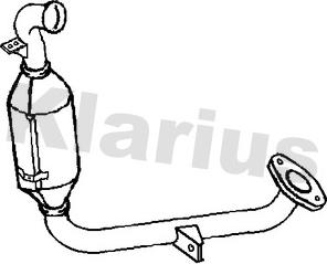 Klarius 390147 - Nosēdumu / Daļiņu filtrs, Izplūdes gāzu sistēma www.autospares.lv