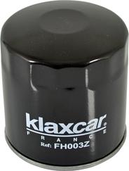 Klaxcar France FH003z - Eļļas filtrs www.autospares.lv