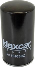 Klaxcar France FH039z - Eļļas filtrs www.autospares.lv