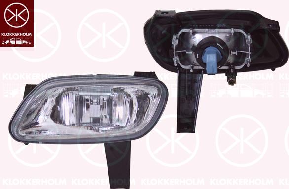 Klokkerholm 55020282 - Miglas lukturis www.autospares.lv