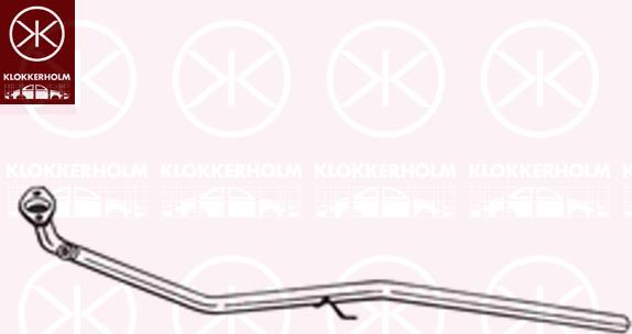 Klokkerholm 800-337 - Izplūdes caurule www.autospares.lv