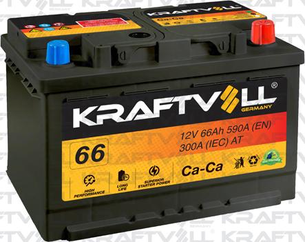 KRAFTVOLL GERMANY 18010009 - Startera akumulatoru baterija www.autospares.lv