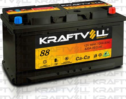 KRAFTVOLL GERMANY 18010018 - Startera akumulatoru baterija www.autospares.lv