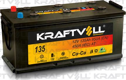 KRAFTVOLL GERMANY 18020003 - Startera akumulatoru baterija www.autospares.lv