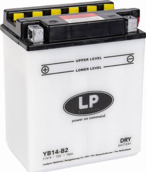 LandportBV MA YB14-B2 - Startera akumulatoru baterija www.autospares.lv