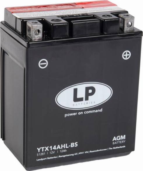 LandportBV MB YTX14AHL-BS - Startera akumulatoru baterija www.autospares.lv