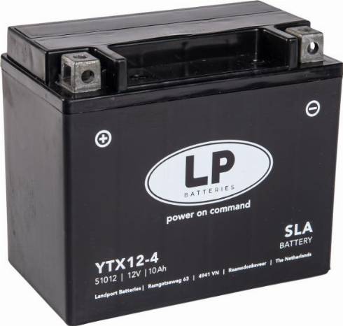 LandportBV MB YTX12-4 - Startera akumulatoru baterija www.autospares.lv