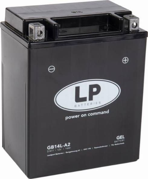 LandportBV MG GB14L-A2 - Startera akumulatoru baterija www.autospares.lv