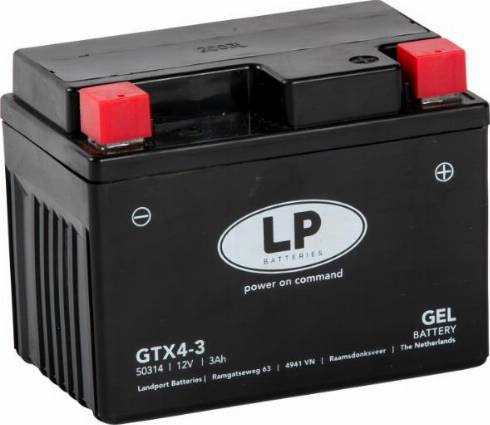 LandportBV MG GTX4-3 - Startera akumulatoru baterija www.autospares.lv