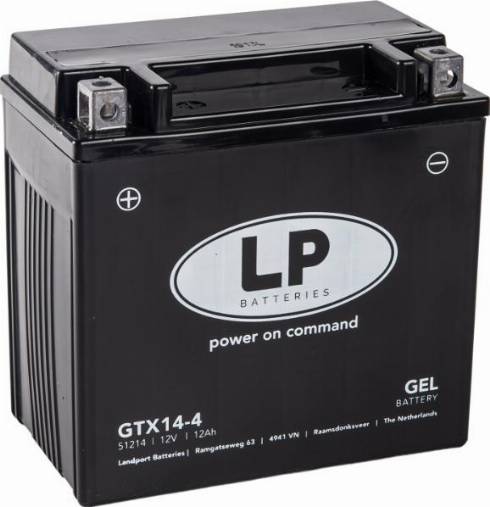 LandportBV MG GTX14-4 - Startera akumulatoru baterija www.autospares.lv