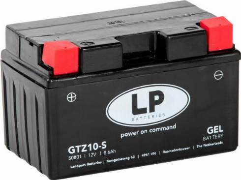 LandportBV MG GTZ10-S - Startera akumulatoru baterija www.autospares.lv