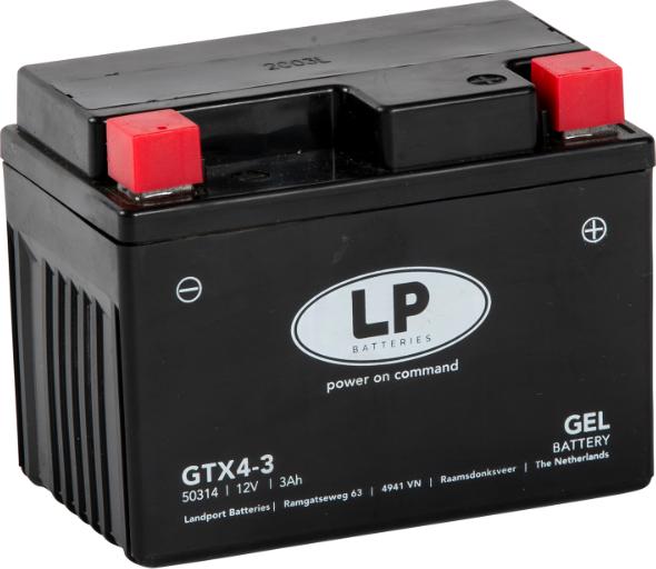LandportBV MG LTX4-3 - Startera akumulatoru baterija www.autospares.lv