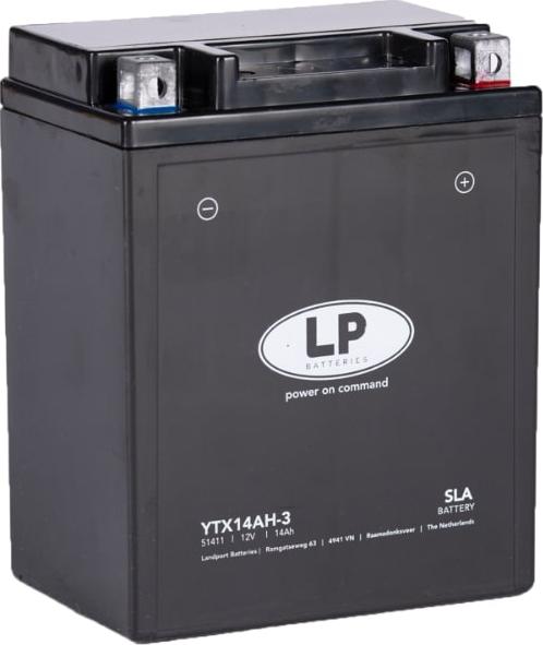 LandportBV MS LTX14AH-3 - Startera akumulatoru baterija www.autospares.lv
