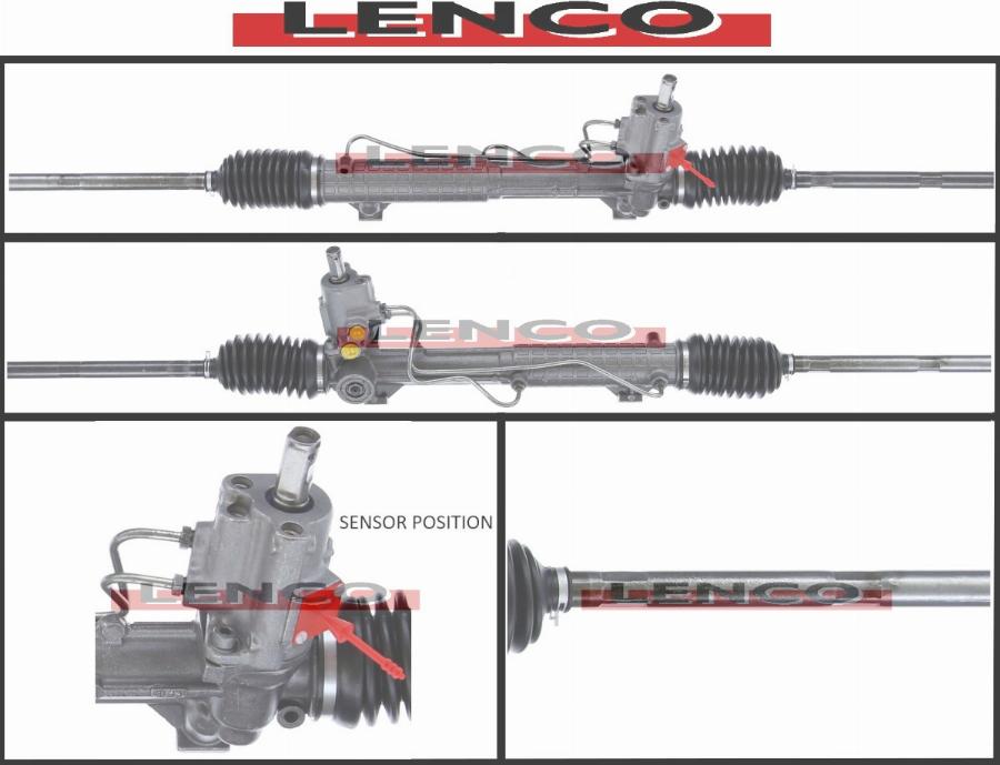 Lenco SGA691L - Stūres mehānisms www.autospares.lv