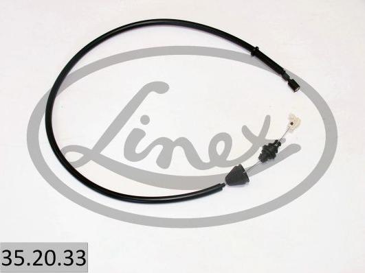 Linex 35.20.33 - Akseleratora trose www.autospares.lv
