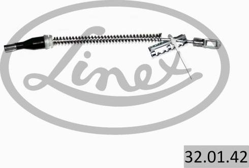 Linex 32.01.42 - Trose, Stāvbremžu sistēma www.autospares.lv