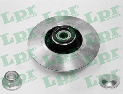 LPR R1005PCA - Bremžu diski www.autospares.lv
