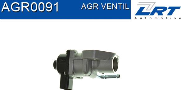 LRT AGR0091 - Izpl. gāzu recirkulācijas vārsts www.autospares.lv