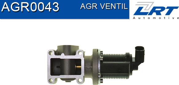 LRT AGR0043 - Izpl. gāzu recirkulācijas vārsts www.autospares.lv