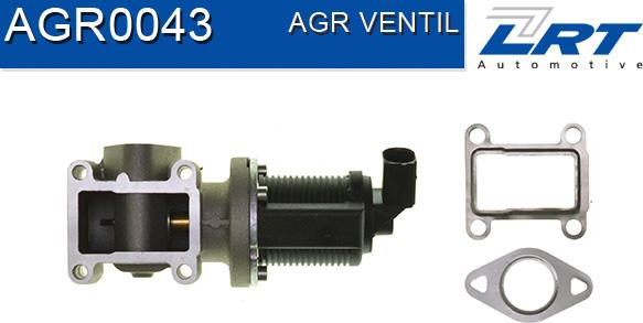 LRT AGR0043 - Izpl. gāzu recirkulācijas vārsts www.autospares.lv