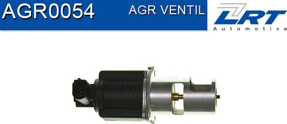 LRT AGR0054 - Izpl. gāzu recirkulācijas vārsts www.autospares.lv