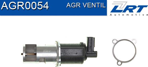 LRT AGR0054 - Izpl. gāzu recirkulācijas vārsts www.autospares.lv