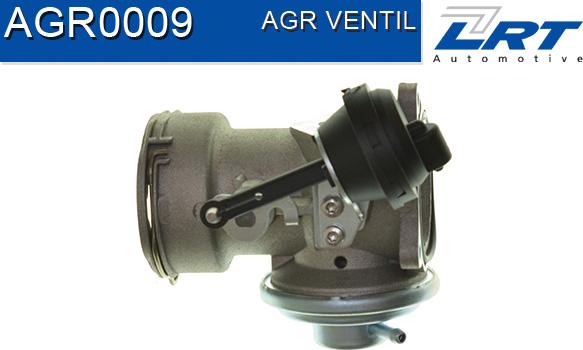 LRT AGR0009 - Izpl. gāzu recirkulācijas vārsts www.autospares.lv