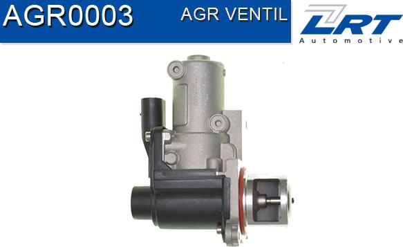 LRT AGR0003 - Izpl. gāzu recirkulācijas vārsts www.autospares.lv